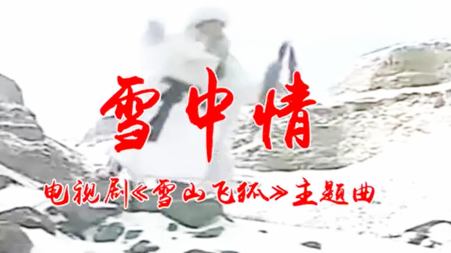 70,80的流行音乐,91版《雪山飞狐》主题曲《雪中情,非常好听