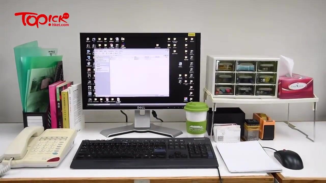 处女座温柔小秘书教你收纳 乱糟糟办公桌秒变清爽整洁