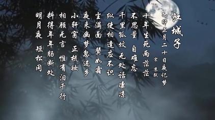 7万次观看·2年前行书:苏轼《江城子》,十年生死两茫茫郭伯一书法课堂