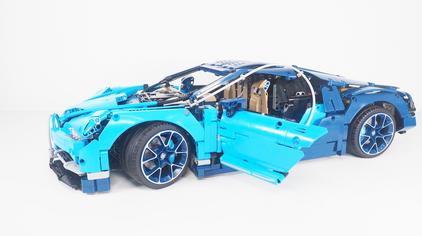 乐高布加迪改装遥控 - 西瓜视频