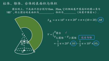 台形的体积公式 西瓜视频